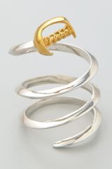 Noir Jewelry Sword Wrap Around Ring
