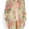 Zimmermann Devoted Floral Print Cotton Voile Shirt in Floral - Lyst