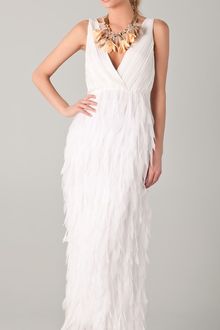 Alice + Olivia Tibby Petal Gown - Lyst
