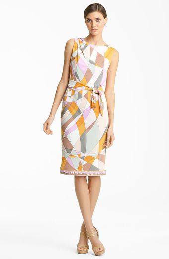 Marilyn Print Jersey Dress 