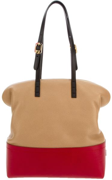 Fendi Tote Bag in Beige - Lyst