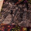 Peter Som Silk and Lace Top in Brown - Lyst