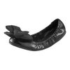 Prada Puffer Ballet Flat in Black - Lyst