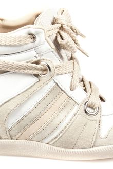 Serafini Manhattan White Canvas Sneakers - Lyst