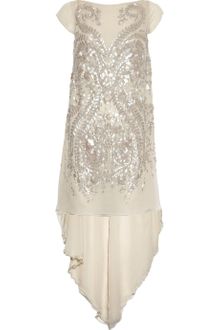 Antonio Berardi Embellished Silkchiffon Gown - Lyst