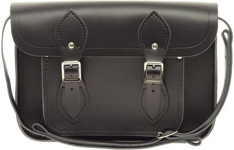 Cambridge Satchel Company Black Leather 11 Satchel - Lyst
