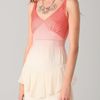 Charlotte Ronson Ombre Maxi Dress in Orange - Lyst
