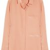 Chloé Brushedsilk Shirt in White - Lyst