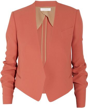 Chloé Tailored Crepe Jacket - Lyst