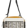 Christian Louboutin Roxane Studded Snake Shoulder Bag in Multicolor (snake) - Lyst