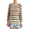 Etoile Isabel Marant Striped Crochet Long Sleeve Sweater in Beige (noir) - Lyst