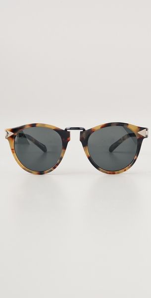 Karen Walker Helter Skelter Sunglasses - Lyst