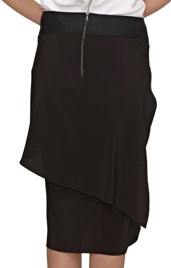 Narciso Rodriguez Tiered Skirt - Lyst