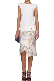 Narciso Rodriguez Wrap Skirt - Lyst