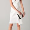 Rachel Roy Draped Wrap Dress in White (natural) - Lyst