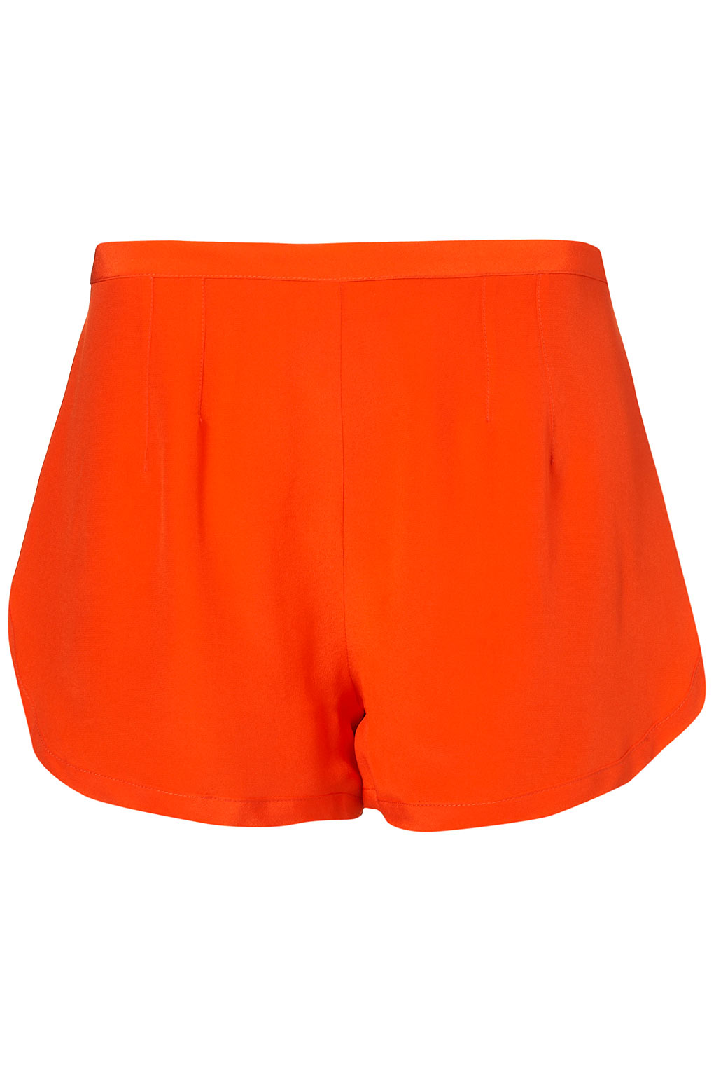 Topshop Sporty Silk Shorts By Boutique in Red | Lyst
