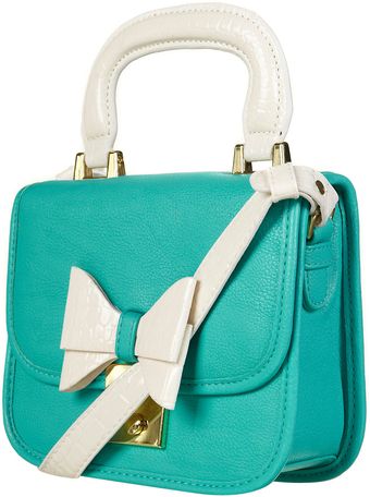  Turquoise Lady Bow Bag 