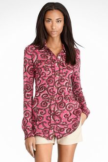 Tory Burch Ramona Blouse - Lyst