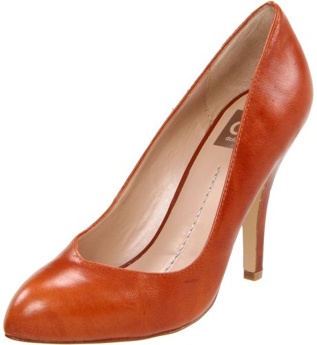 Dolce Vita Dv By Womens Notty Pump in Brown (rust leather) - Lyst