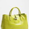 Longchamp Roseau Embossed Tote in Green - Lyst