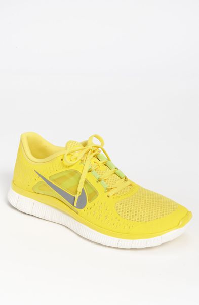 Nike Free Run 3 Running Shoe in Yellow for Men (yellow/ silver/ platinum) - Lyst