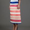 Stella Mccartney Striped Skirt in Multicolor (cream) - Lyst