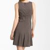 Theory Dress Tilifi Sleeveless in Brown (dark taupe) - Lyst