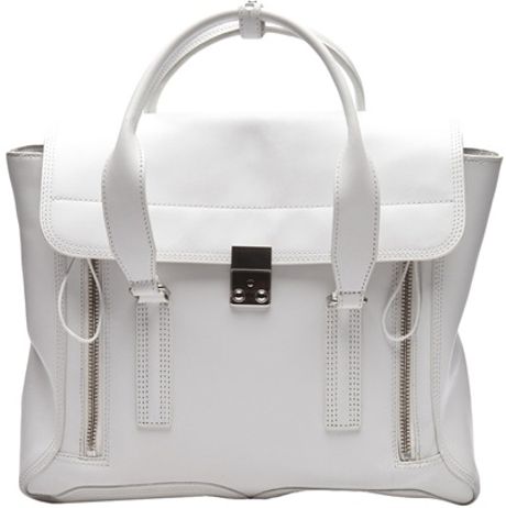 3.1 Phillip Lim Pashli Satchel in White - Lyst