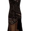Alberta Ferretti Beaded Tulle and Crepe Midi Dress in Black - Lyst