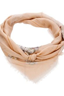 Alexander McQueen Printed Scarf - Lyst