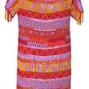 Antik Batik Red Multicolor Tribal Sequin Embroidered Dress in Multicolor (red) - Lyst