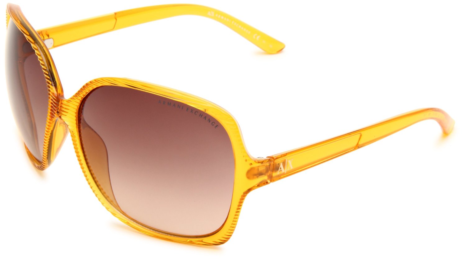 Armani Exchange Ax223s Rectangle Sunglasses in Yellow ...