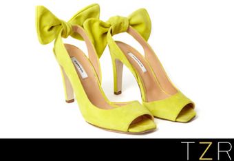 Carven Open Toe Sling Backs - Lyst