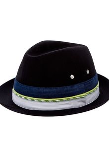 Comme Des Garçons Striped Hat - Lyst