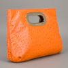 Michael By Michael Kors Berkley Clutch in Orange - Lyst