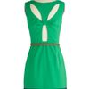 Modcloth Are You Viridian Or Out Dress in Green - Lyst