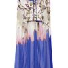 Vera Wang Printed Stretchcotton and Silkblend Chiffon Mini Skirt in Purple (multicolored) - Lyst