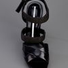 Camilla Skovgaard Strap Saw Stiletto in Black - Lyst