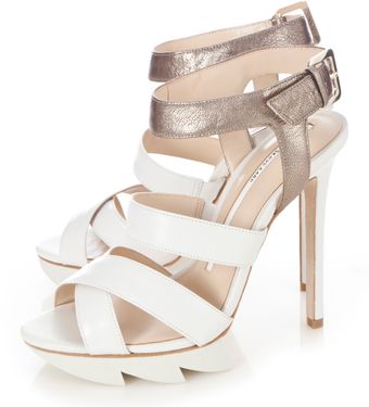  Saw Sole Strappy Sandals 