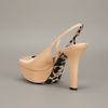 Dolce & Gabbana Platform Slingback in Beige (nude) - Lyst