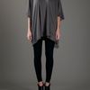 Drkshdw By Rick Owens Batwing Top in Gray (grey) - Lyst