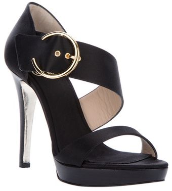 Fabi Buckle Strap Sandal - Lyst