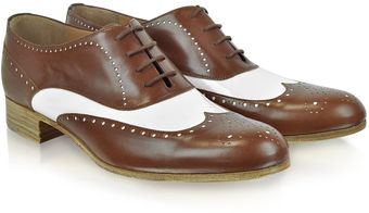 Fratelli Rossetti Twotone Wingtip Oxford - Lyst