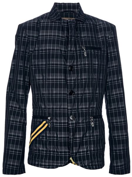 John Galliano Print Jacket in Black for Men - Lyst