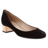 Gucci Block Heel Pump in Black - Lyst