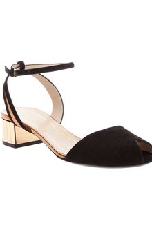 Gucci Peep Toe Sandal - Lyst