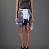 Helmut Lang Drape Tee in Gray (charcoal) - Lyst