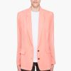 Hussein Chalayan Peach Split Back Blazer in Pink - Lyst