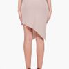 Hussein Chalayan Taupe Silk Trimmed Drape Skirt in Purple (taupe) - Lyst