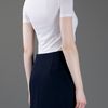 Jil Sander Poli Stretch Tshirt in White - Lyst